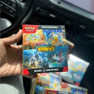 Pokemon TCG Scarlet & Violet Surging Sparks Booster Bundle New Release (6 Pack)